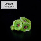 2pcs/lot simulation resin coral aquarium fish tank fish turtle small ornaments mini gift decoration starfish DIY ornaments
