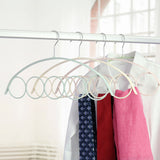 Shawl Scarf Hanger Belt Tie 5 Ring Rack Organizer Holder Hook Display Hanger 41*23cm Dropshipping Aug#1