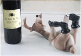 European Resin Drunk Deer Wine Rack Livingroom Office Wine Bottle shelf Home Furnishing Decoration Modern Wine Holder Crafts