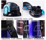 CJ020 Stainless steel double vacuum multi-purpose kettle 800ML double cover Multifunctional Portable travel insulation pot