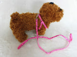 Adjustable Breathable Nylon Dog Harness and leash set Pet Vest Rope Dog Chest Strap Leash Set Collar Leads Harness for small dog