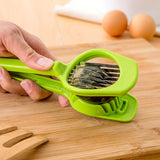 New Egg Mushroom Fruit Slicer With Long Handle Eggs Fruit Sectioner Kitchen Accessories Kitchen Cooking Tool