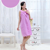 HELLOYOUNG Microfiber Women Sexy Bath Towel Wearable Beach Towel Soft Beach Wrap Skirt Super Absorbent Bath Gown