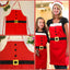 Christmas Decorations For Home Commodity Convenient Christmas Aprons Christmas Family Party Supplies
