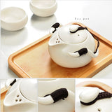 ceramic teapot kettle gaiwan tea cup for puer chinese tea pot portable tea set drinkware