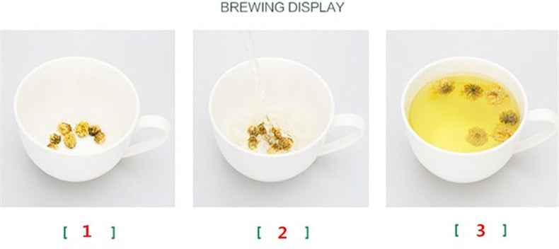 Genuine Hangzhou 100g Chrysanthemum Flower Tea aromatic Blooming Tea Green Food