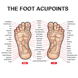 Detox Foot Pad Patch Feet Care Body Massager Bamboo Herbal Plaster Stress Relief Help Sleep Health Care 2pcs/bag