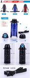 CJ020 Stainless steel double vacuum multi-purpose kettle 800ML double cover Multifunctional Portable travel insulation pot