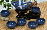 CJ258 High Quality 7 pcs/lot China Dehua Colorful ceramic cup Binglie tea cup Beautiful Environmental protection