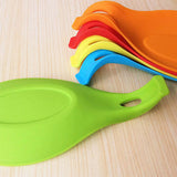 Random Color Multi Mat Kitchen Tools Silicone Mat Insulation Placemat Heat Resistant Put A Spoon