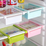 Creative Refrigerator Storage Box Fresh Spacer Layer Storage Rack Drawer Fresh Spacer Sort Kitchen Tool 16.5x15cm