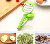 New Egg Mushroom Fruit Slicer With Long Handle Eggs Fruit Sectioner Kitchen Accessories Kitchen Cooking Tool