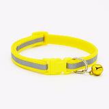 Nylon Reflective Pet dog Collar for Small Dogs Cat Puppy Necklace with Bell For Chihuahua Necklace Pet Products For Animals