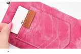 Cute large capacity multi-functional lunch box clutch High-quality PU Fabric Long pocket bag Card & ID Holders Money Clip