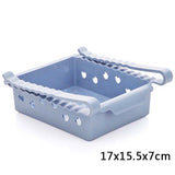 Creative Refrigerator Storage Box Fresh Spacer Layer Storage Rack Drawer Fresh Spacer Sort Kitchen Tool 16.5x15cm