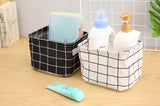 DIY Desktop Storage Basket Sundries Underwear Toy Storage Box Cosmetic Book Organizer Stationery Container Laundry Basket