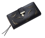 Women Wallet Leather Card Coin Holder Money Clip Long Phone Clutch Photo High Quality Photo Fashion Cash Pocket Female Purse