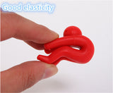 Multifunction 2 PCS/lot Spoon Rests Pot Clips silicone prevents spill soup overflowing cooking Gadgets tools