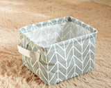 DIY Desktop Storage Basket Sundries Underwear Toy Storage Box Cosmetic Book Organizer Stationery Container Laundry Basket