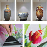 Chinese style ceramic vase vinyl wall stickers home decor decoration living room sitting room promotion 3d wall sticker
