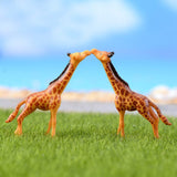 XBJ011 Home Micro Landscape Decorations DIY Doll House Deer Giraffe Crafts Fairy Garden Miniatures Terrariums Succulents