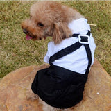 Western Style Men's Suit Bow Tie Small Pet Dog Clothes For Small Dogs Boy Puppy Apparel Jumpsuit Cheap Pet Clothes Drop Shipping