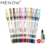 Menow Brand 12 Colors/Set Eyeliner Lip Pencil Waterproof Eye shadow Make up kit Cosmetic 3-in-one Eyes Makeup maquiagem 5471