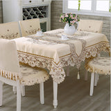 BZ318 Europe Polyester Tablecloth Embroidered Tablecloth Square Floral Home Hotel Wedding Table Cover Decorative toalha de mesa