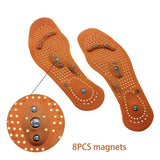 New Arrival Magnetic Therapy Magnet Health Care Foot Massage Insoles Men/ Women Shoe Comfort Pads Wear-resisting 1Pair