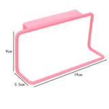 Garbage Bag Hanging Holder Cupboard Door Back Trash Rack Kitchen Cabinets Storage Towel Shelf Holders Storage