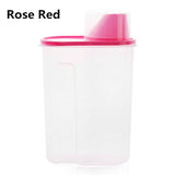 Sealed Cans Tank Plastic Food Storage Box Grain Container Kitchen Fresh Accessories Organizador Kitchen Tools