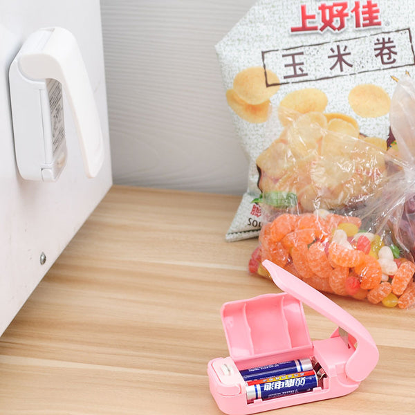 1Piece Hot Selling Household Portable Mini Heat Sealing Machine Impulse Sealer Seal Packing Plastic Package Sealer Drop Shipping