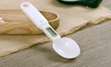 White Digital Measuring Spoons With Scale for Cooking Kitchen Scale Tools Liquid /Bulk Food LCD Display volume scales