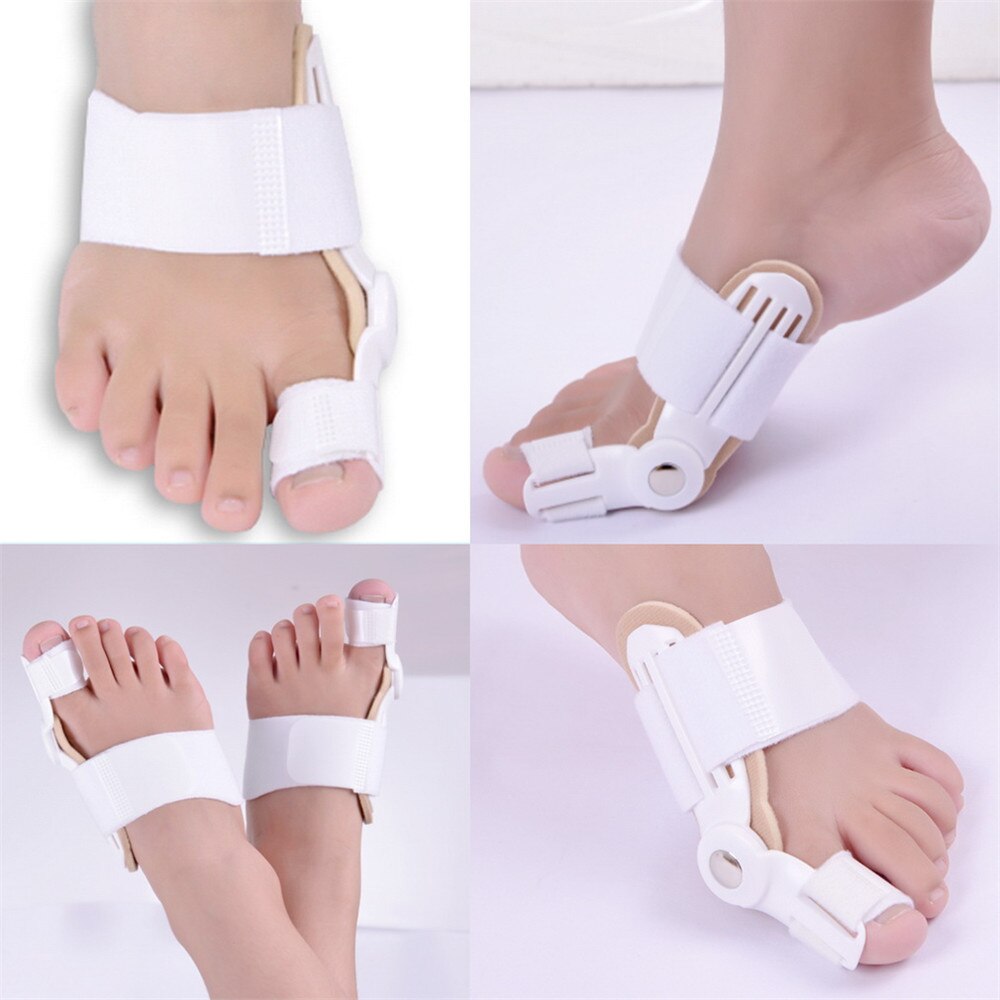 2Pcs New Big Toe Care Corrector Foot Massager Bunion Splint Straightener Corrector Foot Pain Relief Hallux Valgus