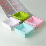 Creative Refrigerator Storage Box Fresh Spacer Layer Storage Rack Drawer Fresh Spacer Sort Kitchen Tool 16.5x15cm