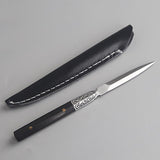 Creative Pure Stainless Steel Tea Knife Office Tea Ceremony Accessories Pattern Vintage Big Needles Cutter Puer Tea Pry Tools