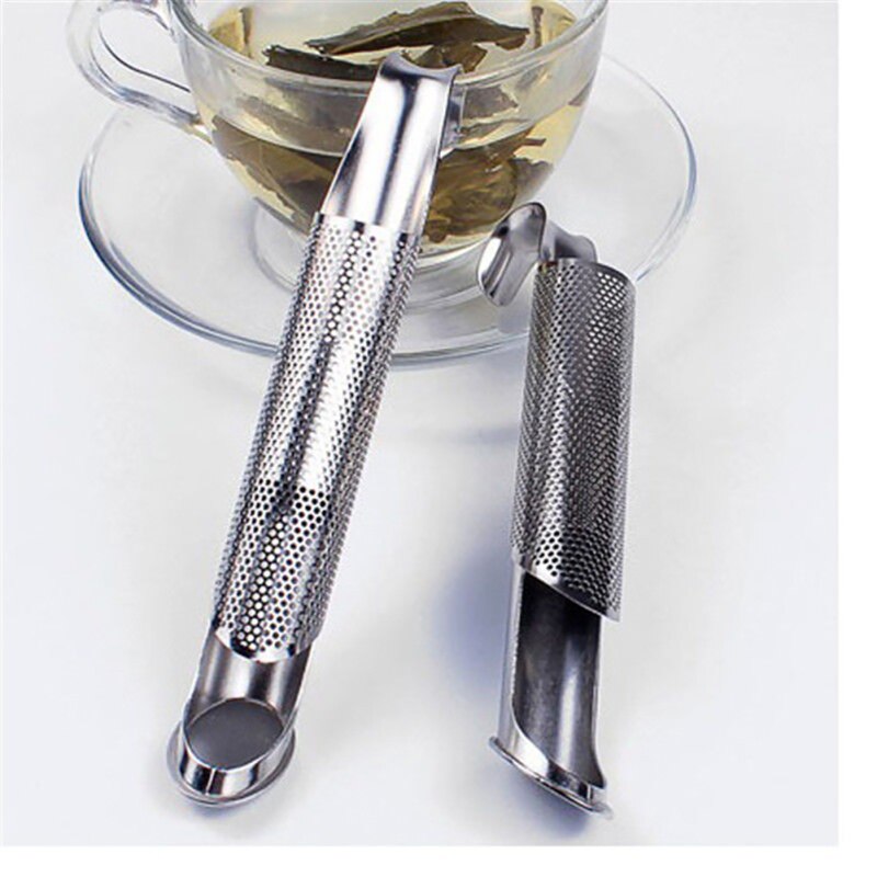 Tea Strainer Amazing Stainless Steel Tea Infuser Pipe Design Touch Feel Good Holder Tool Tea Spoon Infuser Filter