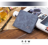 New Vintage High quality PU leather clutch male leather Wholesale ultra-thin fashion casual men's wallet clam