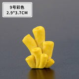2pcs/lot simulation resin coral aquarium fish tank fish turtle small ornaments mini gift decoration starfish DIY ornaments