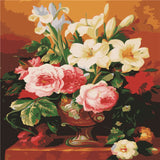 HELLOYOUNG Digital Painting DIY Handpainted Oil Painting Aromatic Flower by numbers oil paintings chinese scroll paintings