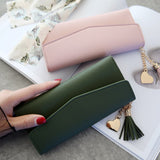 Time-limited Long Polyester Quality Pu Leather Hot Sale Women Wallets Female Bags Id Card Holders Wallet Purses Bolsas