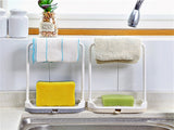 Kitchen Countertops Storage Racks Dust Sheets Dish Drain Shelfs Free Punch Towels Cloth Sheets Rag Racks