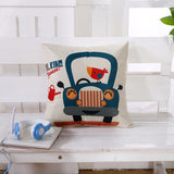 BZ070 Luxury Cushion Cover Pillow Case Home Textiles supplies Lumbar Pillow cartoon style decorative throw pillows chair seat