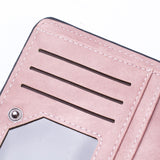 Women'S Wallets Small Mini Safe Money Bag ID Credit Card Holder Coin Purse Solid Carteira Mulheres Wallet Female Coin