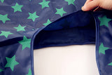 Fashion portable women shopping bag creative printing Oxford cloth folding Ladies bag Kitchen storage bags home accessories