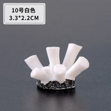 2pcs/lot simulation resin coral aquarium fish tank fish turtle small ornaments mini gift decoration starfish DIY ornaments