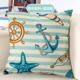 BZ053 Luxury Cushion Cover Pillow Case Home Textiles supplies Lumbar Pillow Marine life decorative throw pillows chair seat