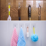 1/5/10 Pcs Strong Home Kitchen Hooks Transparent Suction Cup Sucker Wall Hooks Hanger For Kitchen Bathroom Wholesale Price