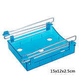Creative Refrigerator Storage Box Fresh Spacer Layer Storage Rack Drawer Fresh Spacer Sort Kitchen Tool 16.5x15cm