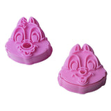 Plastic Biscuits Cartoon Squirrel Shape Fondant Decoration Cake Cookie Chocolate Mold Kitchen Bakeware Cooking Tools